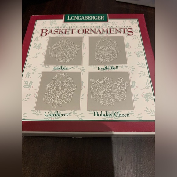 Longaberger commemorative basket ornaments. - Picture 1 of 3